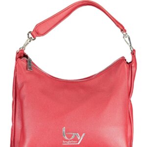 BYBLOS Elegant Red Chain-Handle Convertible Håndtaske