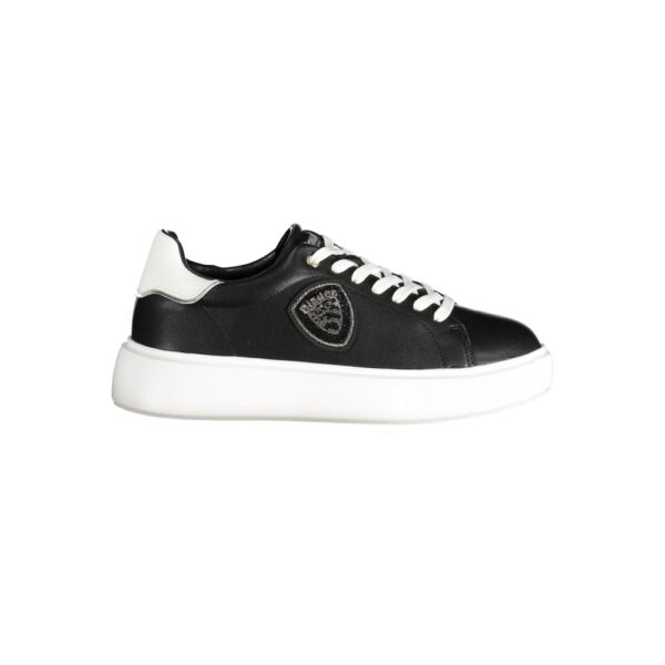 Blauer Black Polyester Sneakers