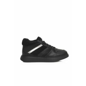 Cerruti 1881 Black COW Leather Sneakers