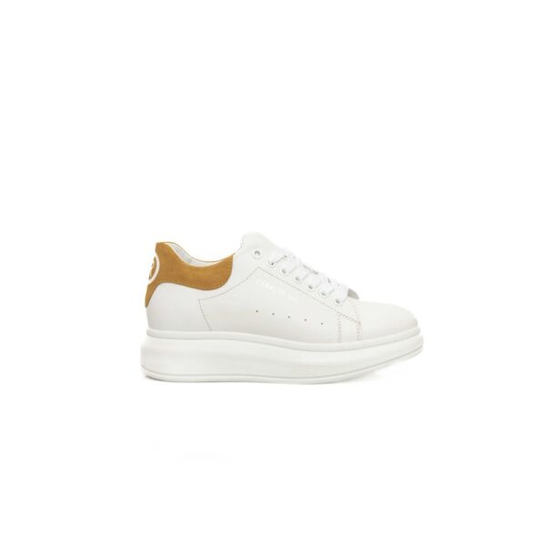 Cerruti 1881 White COW Leather Sneakers