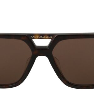 Dolce & Gabbana Brun Leopard Herre Solbriller