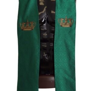 Dolce & Gabbana Grøn Silk Blazer