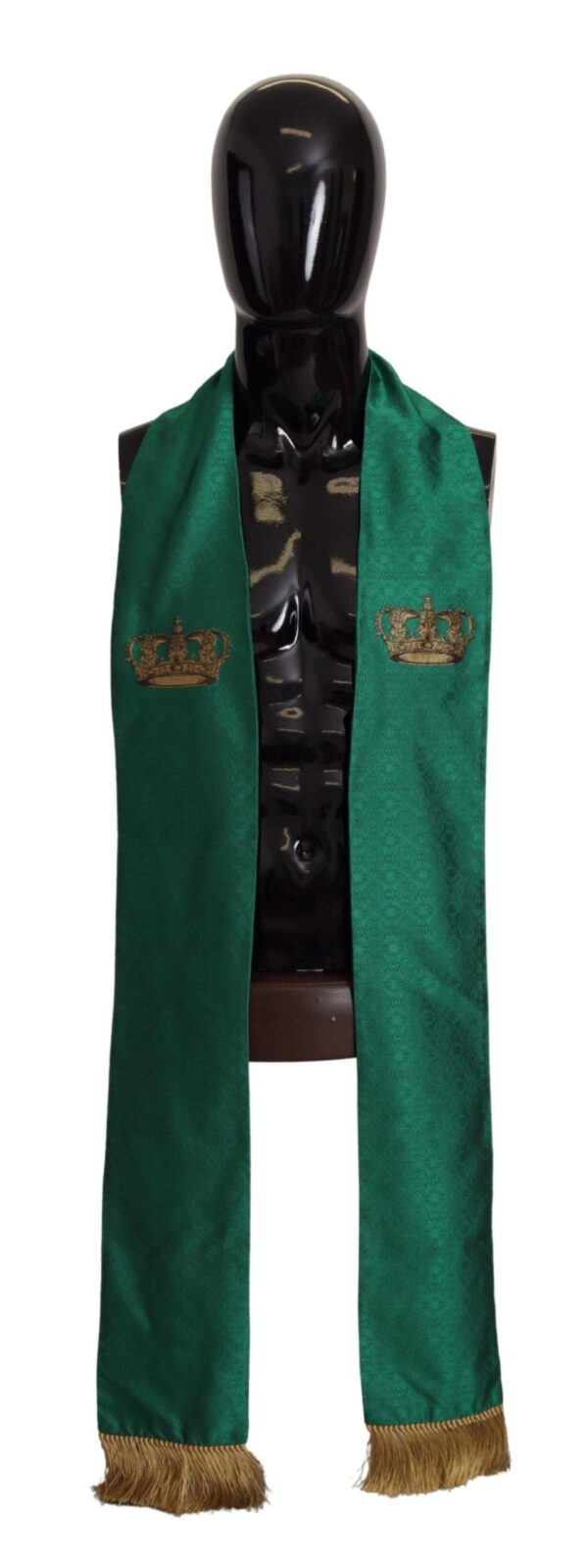 Dolce & Gabbana Grøn Silk Blazer