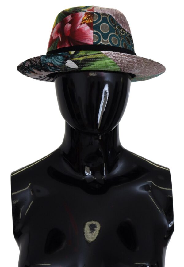 Dolce & Gabbana Multifarver Dame Fedora Hat