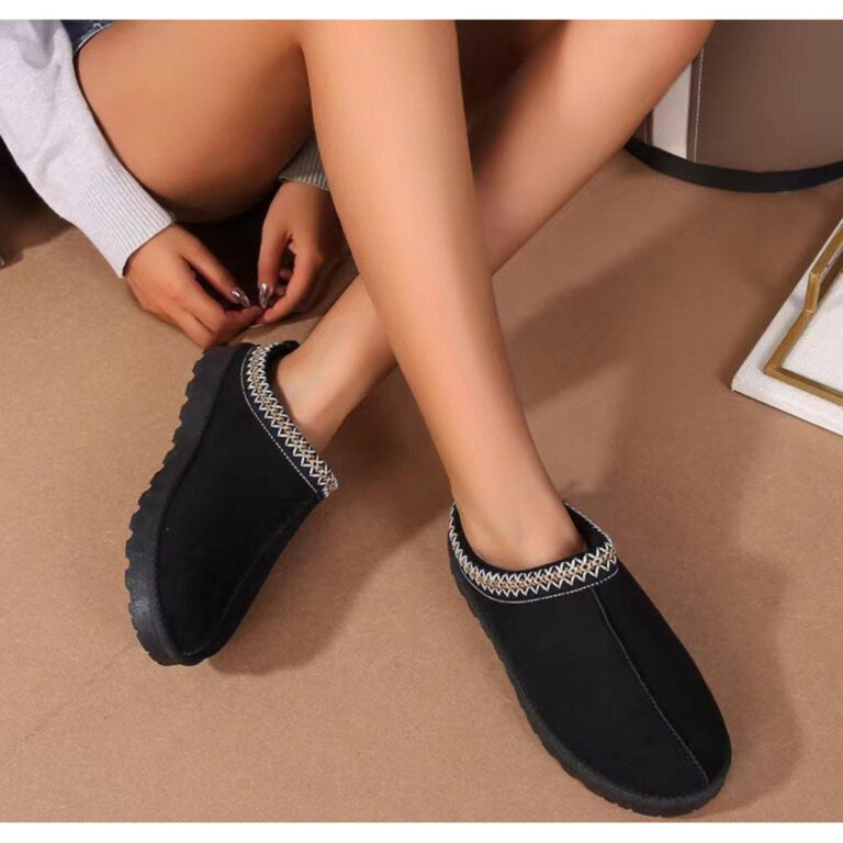 Emmie dame bamsestøvle L-361 - Black