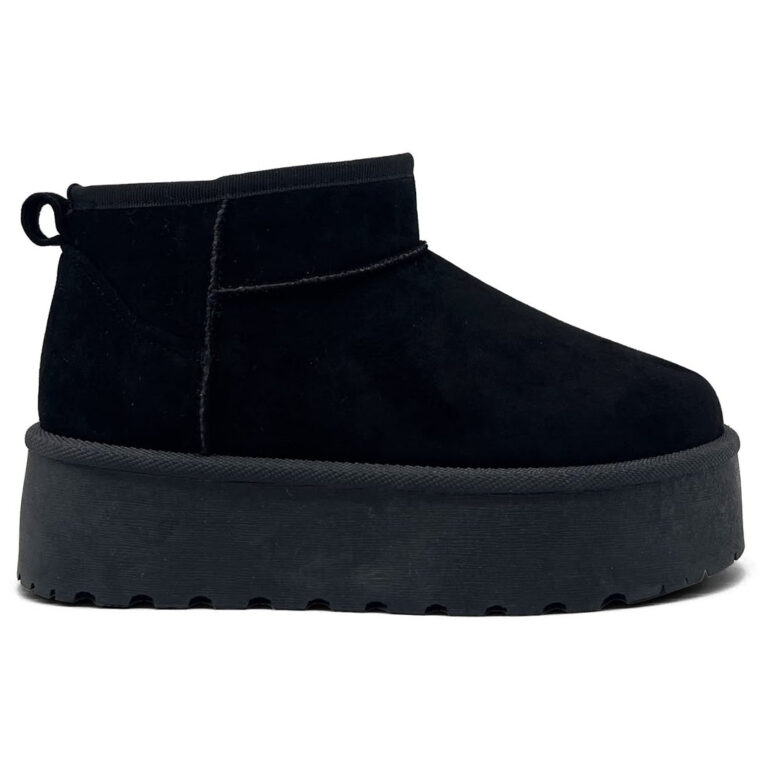 Fienna dame bamsestøvle 2818 - Black