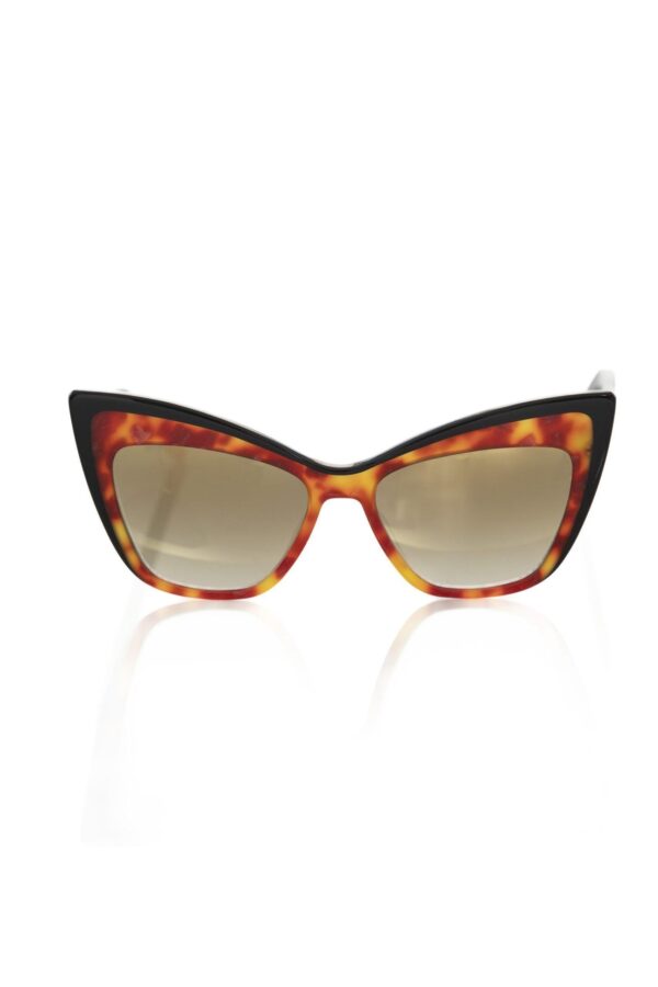 Frankie Morello Brown Acetate Dame Solbriller