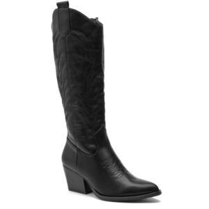 Frida dame cowboystøvler BM170 - Black