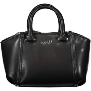 Guess Jeans Chic Black Contrasting Detail Tote Bag