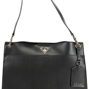 Guess Jeans Chic Snap-Closure Shoulder Bag with Contrasting Details