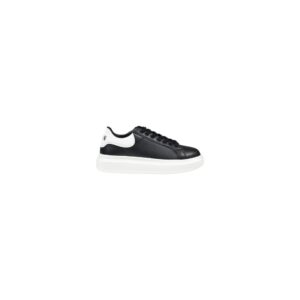 Icon Black Fabric Sneakers