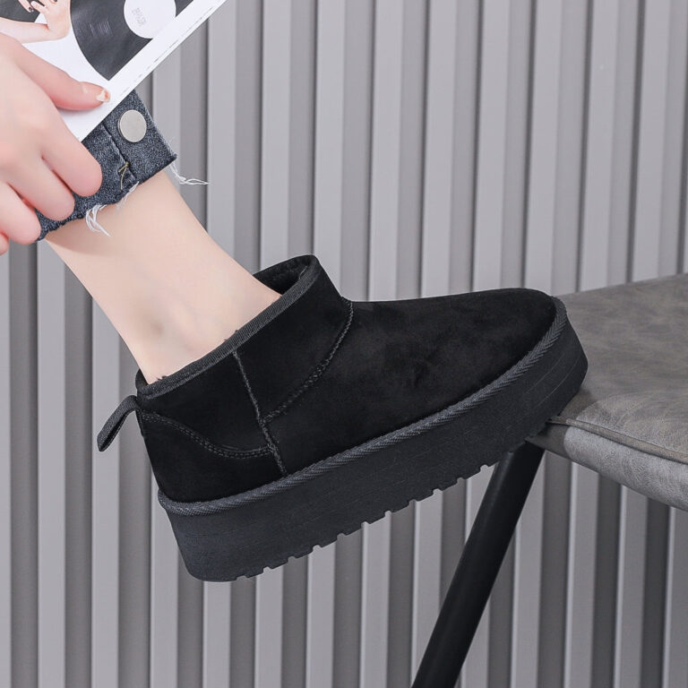 Kaya dame bamsestøvle 6431 - Black