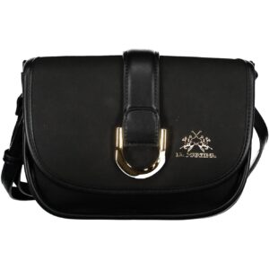 La Martina Elegant Contrast Detail Shoulder Bag