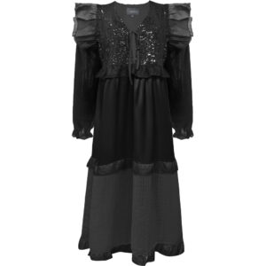 Liberte Dame Kjole Nor - Black SEQUINS