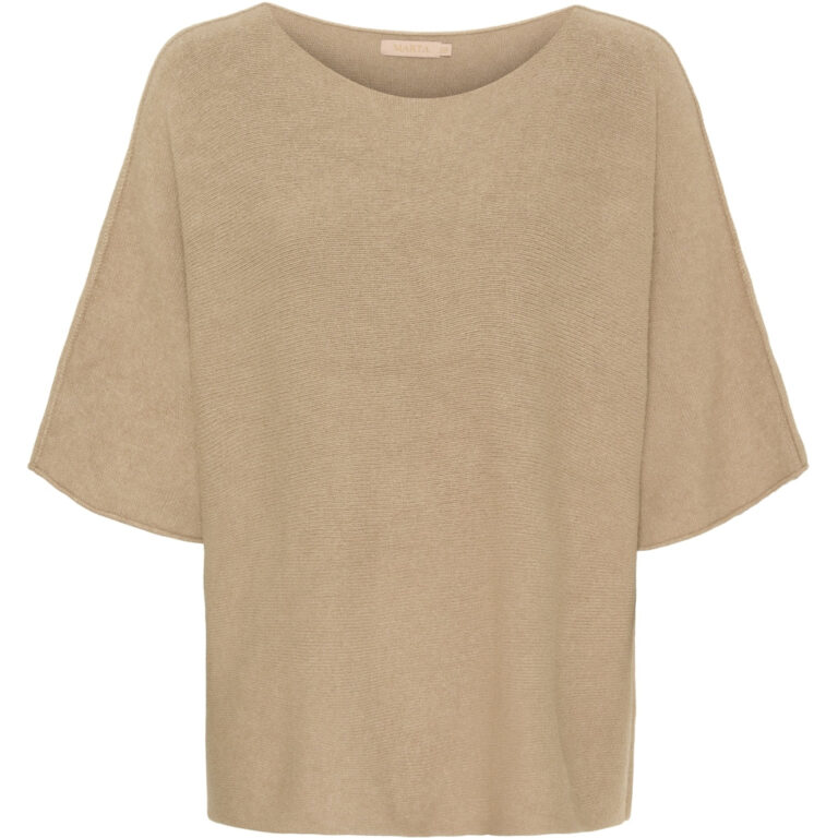 Marta Du Chateau dame strik MdcSia 5003 - Light camel8617