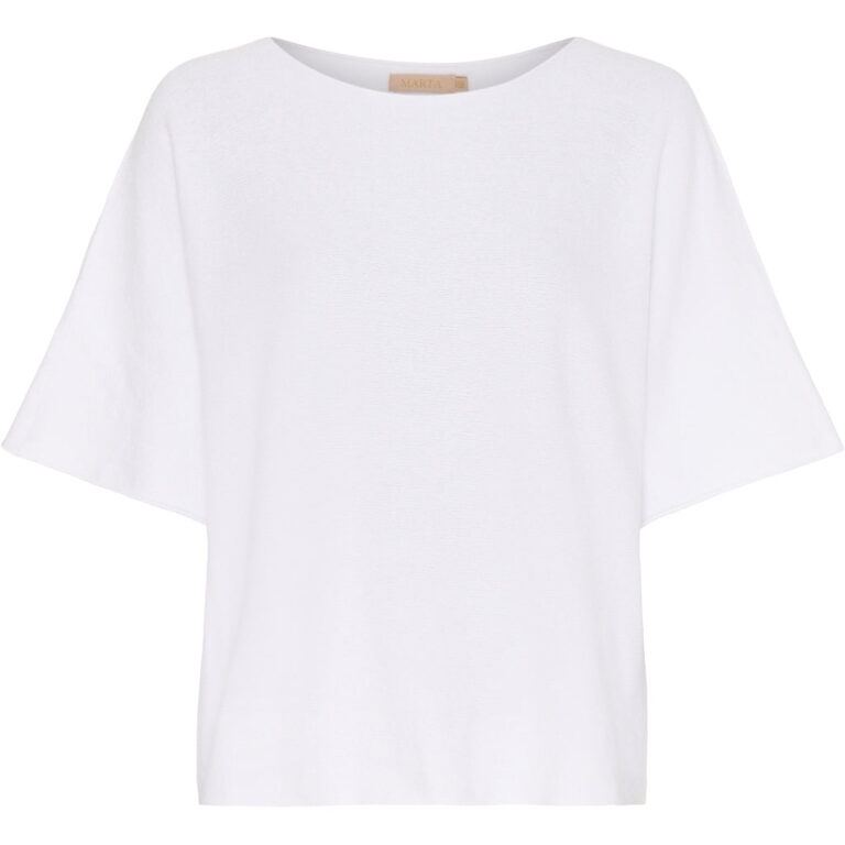 Marta Du Chateau dame strik MdcSia 5003 - White