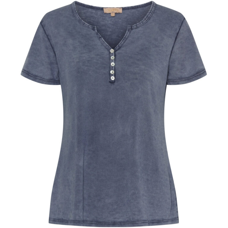 Marta Du Chateau dame t-shirt MdcJöna 3086d - Blue