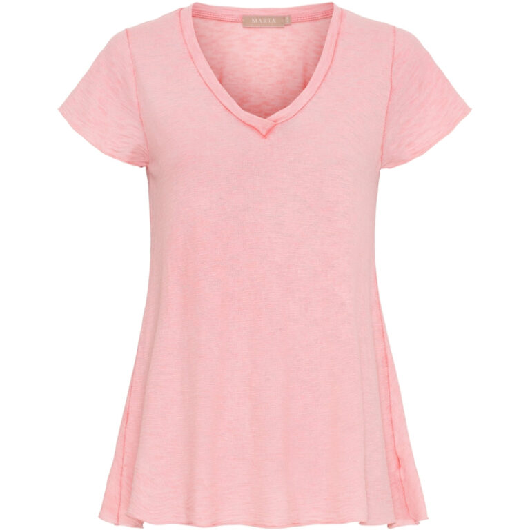 Marta du Chateau dame T-Shirt MdcMarianna 22637 - Corallo