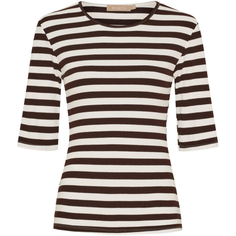 Marta du Chateau dame T-Shirt MdcNena 7524 - Marone73466