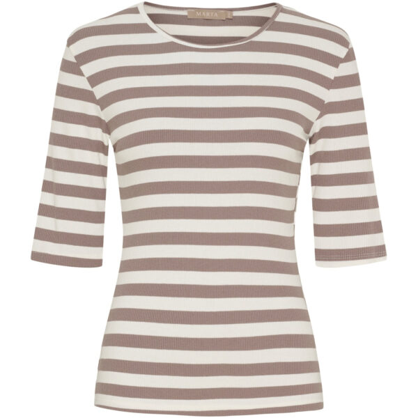 Marta du Chateau dame T-Shirt MdcNena 7524 - Tortora
