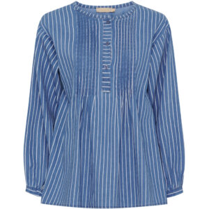Marta du Chateau dame bluse MdcEulalie 258008 - Medium Blue