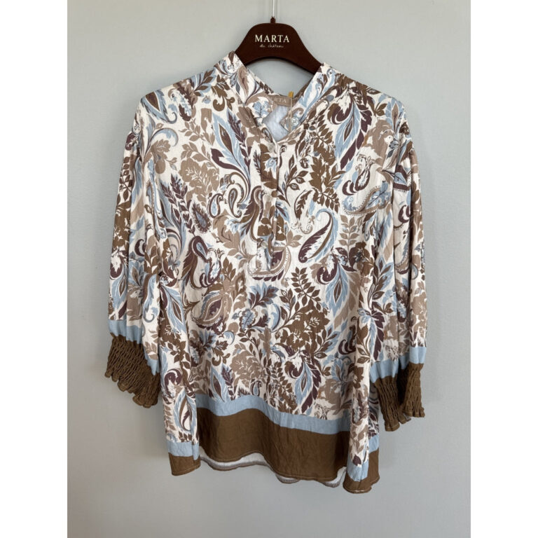 Marta du Chateau dame bluse MdcMelisande 7527 - Camello1240tpn