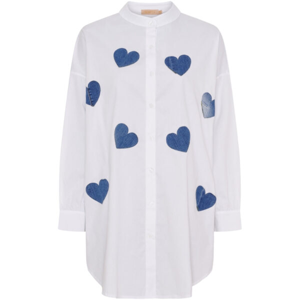 Marta du Chateau dame skjorte MdcCecilia 259288 - White