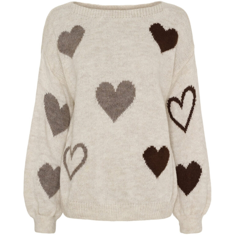 Marta du Chateau dame strik MdcAmarante 64023 - Beige