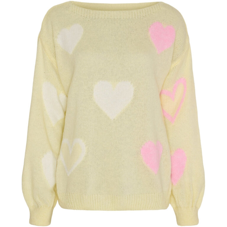 Marta du Chateau dame strik MdcAmarante 64023 - Yellow/Panna/Pink