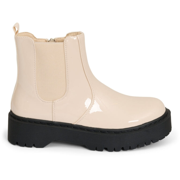 Melanie dame støvler 68282 - BeigePAT