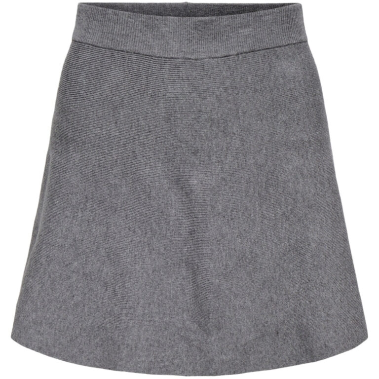 ONLY dame nederdel ONLCOSIMA - Medium grey melange