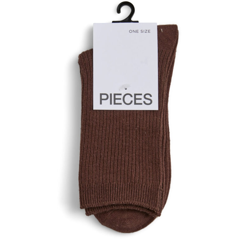 PIECES Dame Strømper PCMarta - Hot Fudge