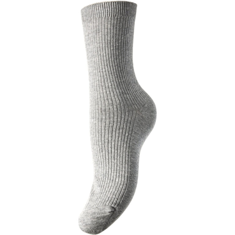 PIECES Dame Strømper PCMarta - Light Grey Melange