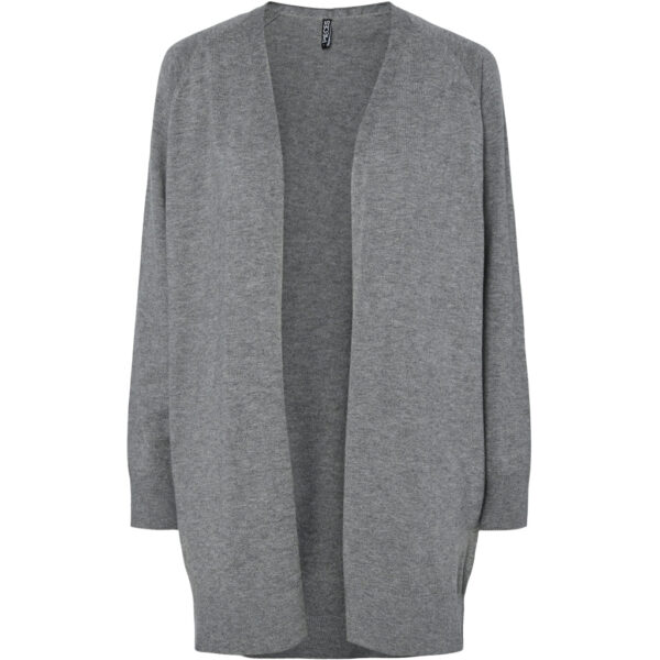 PIECES dame cardigan PCNATALIE - Medium grey melange