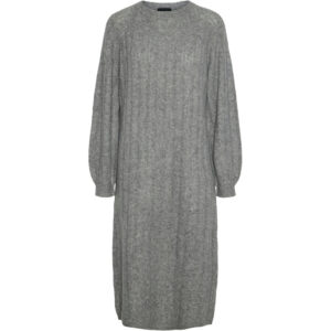 PIECES dame kjole PCMAGGY - Medium grey melange