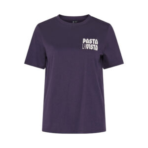 PIECES dame t-shirt PCPUKKA - Sweet Grape PASTA LAVISTA