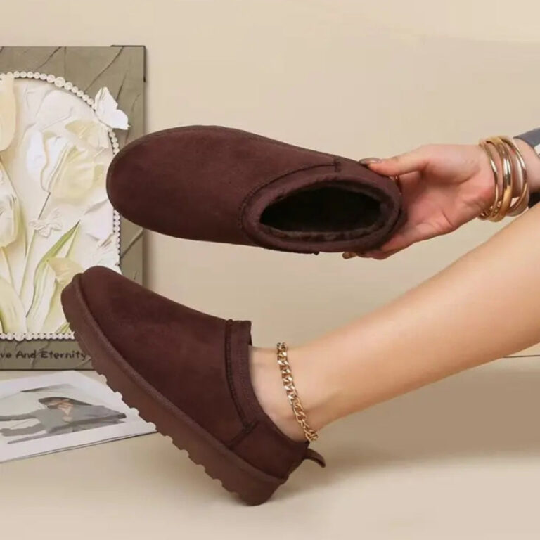 Peridot dame bamsestøvler L-661 - Brown