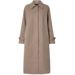 Pieces Dame Jakke PCJOELLA - Taupe Gray MELANGE