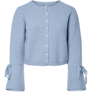 Pieces dame strik cardigan PCRIKKE - Cashmere Blue