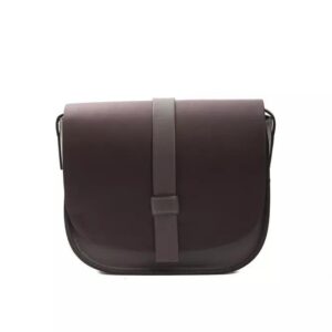 Pompei Donatella Burgundy Leather Dame Crossbody