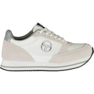 Sergio Tacchini Hvid Polyester Sneakers