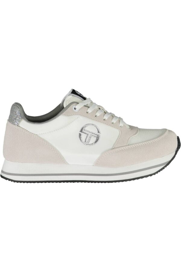 Sergio Tacchini Hvid Polyester Sneakers