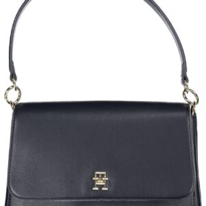 Tommy Hilfiger Elegant Blue Shoulder Bag with Contrasting Details