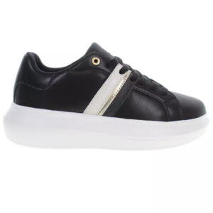 U.S. POLO ASSN. Black Polyester Dame Sneakers