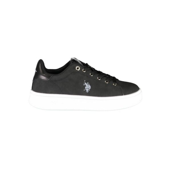 U.S. POLO ASSN. Black Polyester Women Sneaker