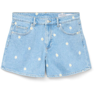 VERO MODA DAME SHORTS VMTESS - Light Blue Denim