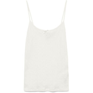 VERO MODA DAME TOP VMISA - Snow white