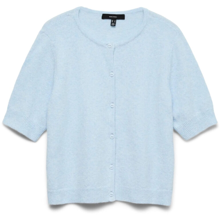 VERO MODA Dame Cardigan VMDoffy - Cashmere Blue MELANGE