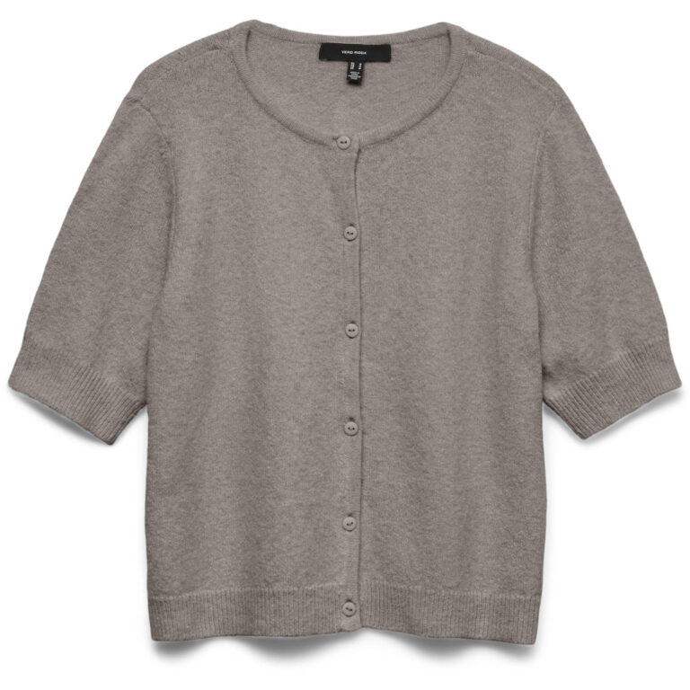 VERO MODA Dame Cardigan VMDoffy - Moon Rock MELANGE