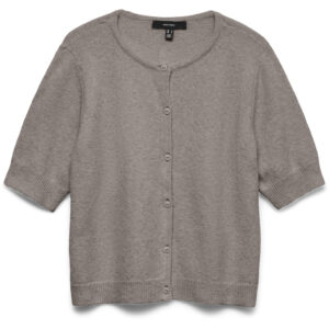 VERO MODA Dame Cardigan VMDoffy - Moon Rock MELANGE